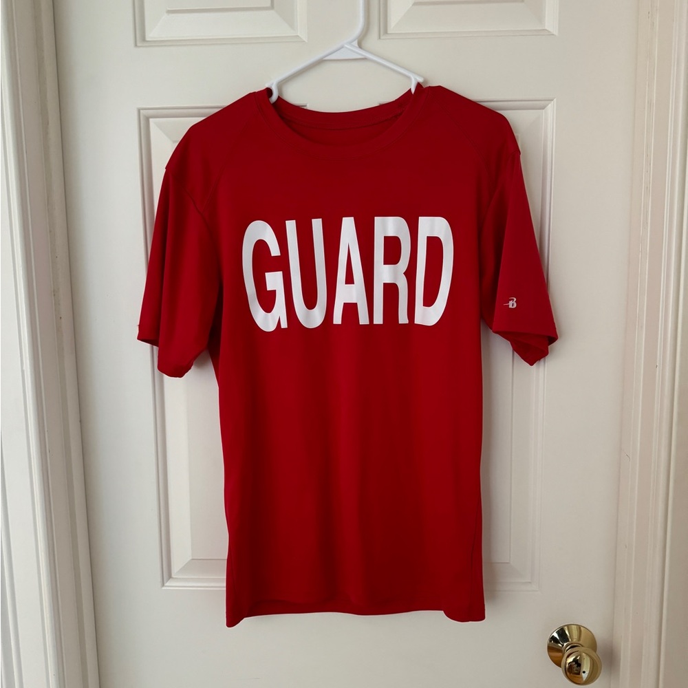 Lifeguard Red Short Sleeve T-Shirt